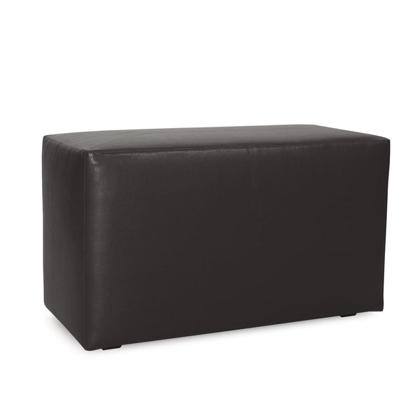 Howard Elliott Universal Bench: Luxurious Faux Leather Furniture For Stylish Seating & Versatile Home Décor Black 100% Polyurethane 130-194-howard-elliott