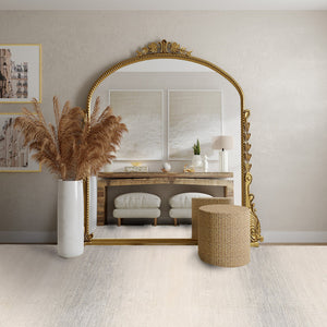 Capel Rugs Henley Hand-knotted Area Rug - Modern Organic Design With Ombre Effect In Neutral Tones For Any Room Alabaster, White 100% Wool 1300rs05000800630