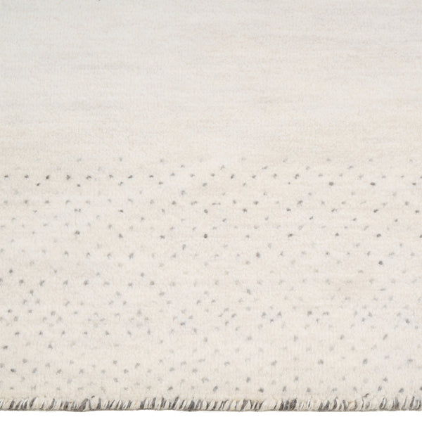 Capel Rugs Henley Hand-knotted Area Rug - Modern Organic Design With Ombre Effect In Neutral Tones For Any Room Alabaster, White 100% Wool 1300rs05000800630