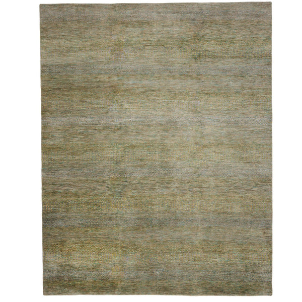 Capel Rugs Heath Hand-knotted Rug: Modern Heirloom Design From India, Perfect For Any Interior Style Spaces Jade, Gray 70% Wool 30% Viscose 1301rs05000800220