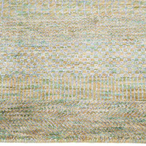 Capel Rugs Heath Hand-knotted Rug: Modern Heirloom Design From India, Perfect For Any Interior Style Spaces Jade, Gray 70% Wool 30% Viscose 1301rs05000800220