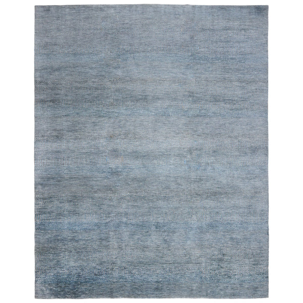Capel Rugs Heath Hand-knotted Rug: Modern Heirloom Design From India, Perfect For Any Interior Style Spaces Sapphire, Black 70% Wool 30% Viscose 1301rs07060906440