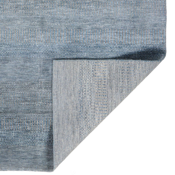 Capel Rugs Heath Hand-knotted Rug: Modern Heirloom Design From India, Perfect For Any Interior Style Spaces Sapphire, Black 70% Wool 30% Viscose 1301rs07060906440