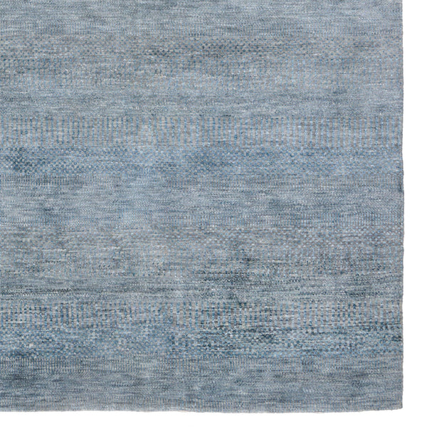 Capel Rugs Heath Hand-knotted Rug: Modern Heirloom Design From India, Perfect For Any Interior Style Spaces Sapphire, Black 70% Wool 30% Viscose 1301rs07060906440