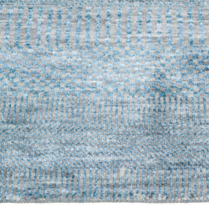 Capel Rugs Heath Hand-knotted Rug: Modern Heirloom Design From India, Perfect For Any Interior Style Spaces Sapphire, Black 70% Wool 30% Viscose 1301rs07060906440