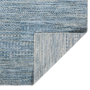 Capel Rugs Veld Hand-knotted Area Rug: Modern Black And White Pattern Inspired By Traditional Pampa Design Sky, Black 70% Wool 30% Viscose 1302rs09001200450