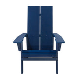 IDEAZ Outdoor Plastic Wood Lounge Set Blue 1302GCT