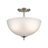 Jackson 14'' Wide 2-Light Pendant - Brushed Nickel 1302PL/20 Thomas