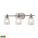 Jackson 22'' Wide 3-Light Vanity Light - Brushed Nickel 1303BB/20-LED Thomas