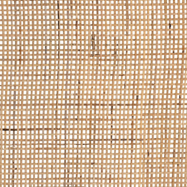 Baxton Studio bali Bella Bohemian Nightstand - Handcrafted Mahogany & Rattan with Drawer, Unique Storage Solution Bella-Mahogany-SM-NS