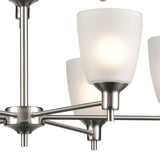 Jackson 29'' Wide 9-Light Chandelier - Brushed Nickel 1309CH/20 Thomas