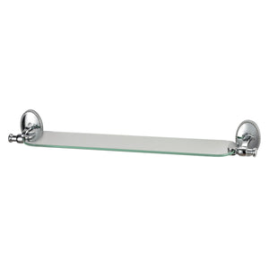 Glass Shelf with Chrome Accents 131-010 Elk Home