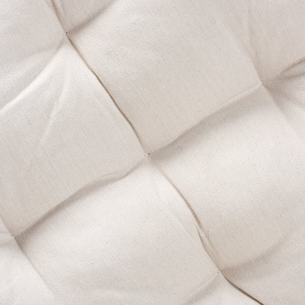 Baxton Studio bali Umika Modern Bohemian Rattan Hanging Chair with Plush Cushion - Perfect for Cozy Spaces! HC001-Rattan-Hanging Chair