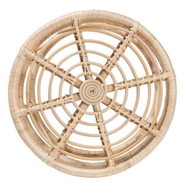 Baxton Studio bali Bali Modern Bohemian Rattan Nesting End Table Set - Unique Handcrafted Design for Any Room RT010-Rattan-Nesting Table