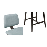 INK+IVY Rogue Modern/Contemporary Armless 360 Degree Swivel Counter Stool 25"H II104-0504 Dusty Blue