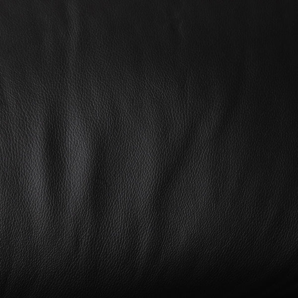 Baxton Studio Baxton Modern Full Leather Sectional Sofa with Right-Facing Chaise for Stylish Living Spaces Townsend Black LSG6001L-Sectional-Full Leather-Black-Dakota 06