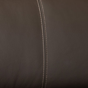 Baxton Studio Baxton Studio Reverie Modern Full Leather Sectional Sofa with Right-Facing Chaise for Cozy Living LSG6002L-Sectional-Full Leather-Brown-Dakota 05