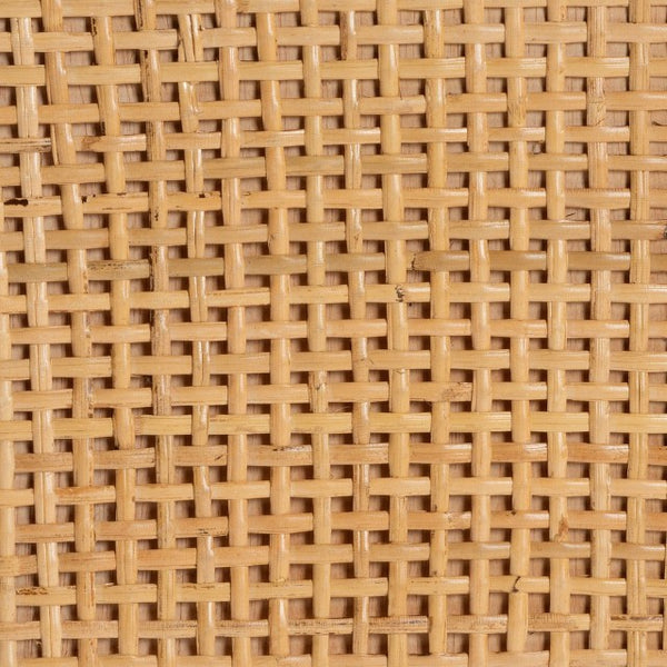 Baxton Studio bali Vivan Modern Bohemian Rattan & Mahogany Storage Cabinet - Stylish, Durable & Fully Assembled! Vivan-W137-Rattan-Cabinet