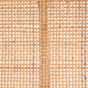 Baxton Studio bali Abelia Modern Bohemian Rattan and Mahogany Wood Accent Bench for Stylish Home Decor Short Abelia-Wooden-Bench-Small