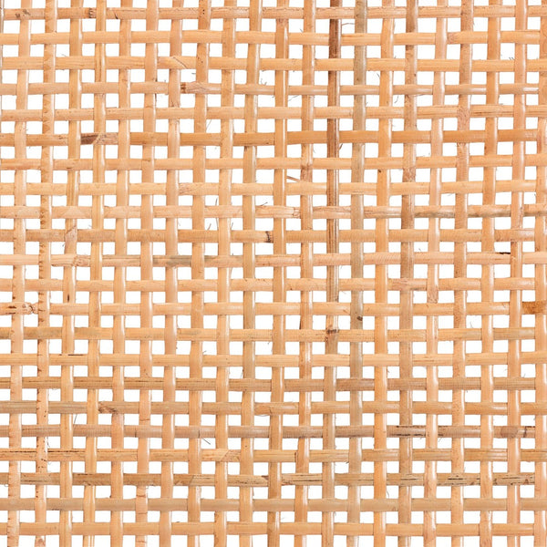 Baxton Studio bali Abelia Modern Bohemian Rattan and Mahogany Wood Accent Bench for Stylish Home Decor Long Abelia-Rattan-Bench-Large