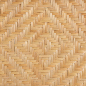 Baxton Studio bali Bali Baara Modern Bohemian Rattan Nightstand - Handwoven Bedside Table with Open Shelves & Rustic Charm WS012-Rattan-NS