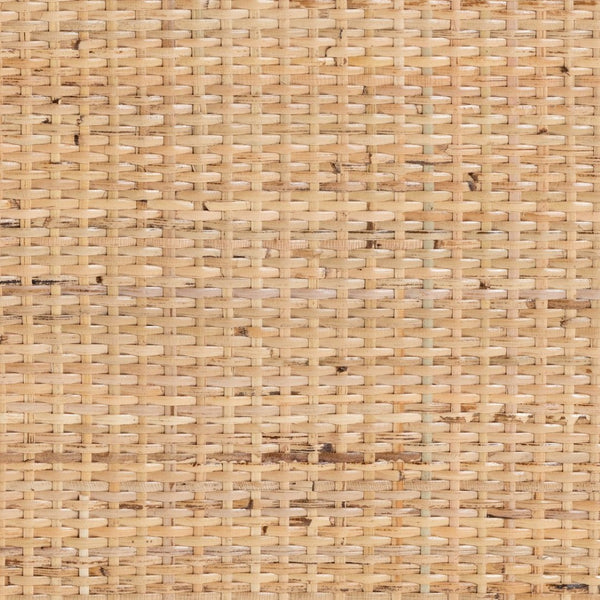 Baxton Studio bali Acelin Modern Bohemian Rattan Nightstand with Sculptural Design & Organized Storage Solution WS016-Rattan-NS