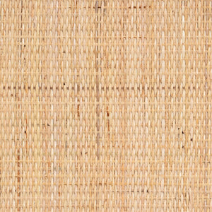 Baxton Studio bali Oleta Modern Bohemian Natural Rattan Nightstand with 2 Drawers for Stylish Bedroom Storage WS017-Rattan-NS