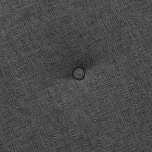 Baxton Studio Baxton Studio Japandi Dark Grey Ottoman Footstool - Versatile Accent for Cozy Spaces & Modern Homes BBT5454-Dark Grey/Walnut-Stool