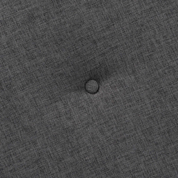 Baxton Studio Baxton Studio Japandi Dark Grey Ottoman Footstool - Versatile Accent for Cozy Spaces & Modern Homes BBT5454-Dark Grey/Walnut-Stool