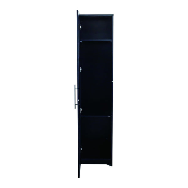 English Elm Stackable Wall Cabinet 70.87" High White – Slim 15.75" D x 15.75" W Modular Storage with Shelves W331P187587