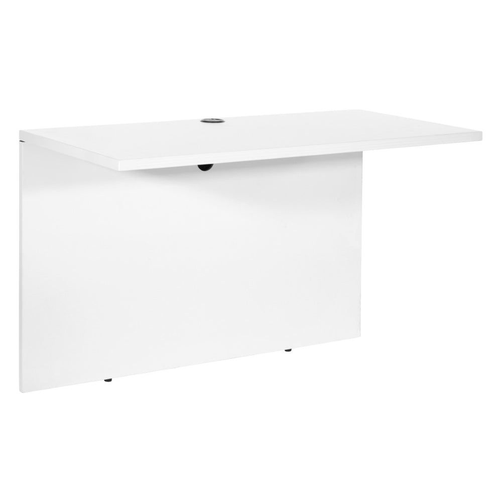 OSP Home Furnishings Napa Bridge Contemporary Dining Bench with Ergonomic Seat for Modern Interiors Mahogany NAP-70-MAH