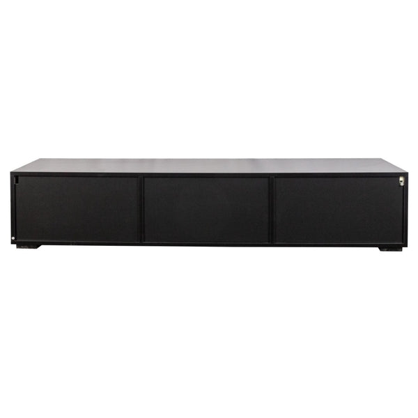 English Elm Modern Floating Media Console with Drop Down Doors and Display Shelf for Living Rooms W331P361255