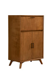 IDEAZ 1320APB Brown Large Bar Cabinet with Drop Down Tray Brown 1320APB