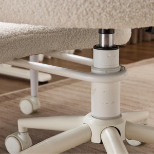 English Elm Meditation Chair - Ergonomic Cross-Legged Seating With Lumbar Support & 360° Mobility For Comfort W3248P399624