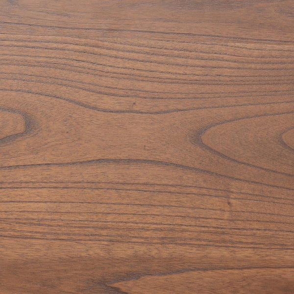 Baxton Studio Baxton Salvatore Mid-Century King Size Platform Bed in Walnut Brown with Wingback Headboard Design SW8521-Walnut-King