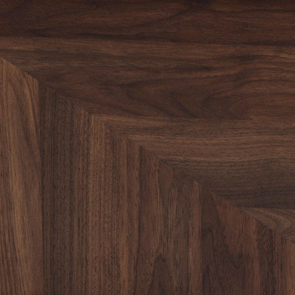 Baxton Studio Baxton Studio Graceland Mid-Century Walnut Brown 2-Door TV Stand with Open Shelves & Cord Management LV45TV4512WI-CLB-TV Stand