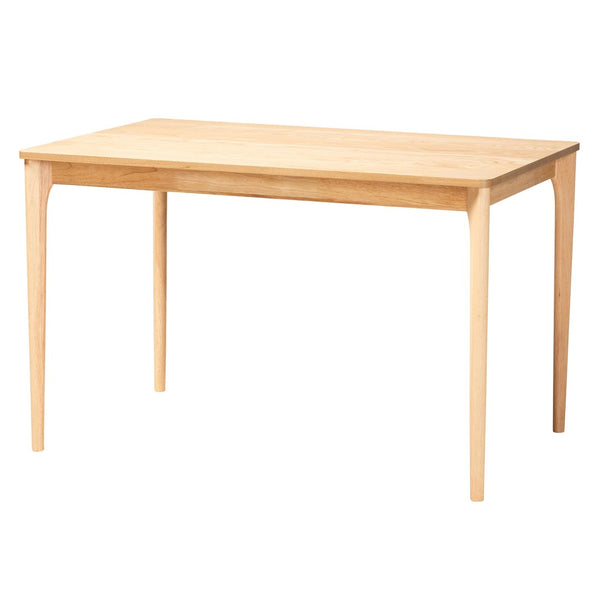 Baxton Studio Baxton Studio Mid-Century Modern Oak Dining Table - Stylish, Durable, Seats 4 - Perfect for Entertaining! Sherwin-Natural Oak-DT