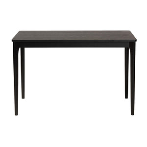 Baxton Studio Baxton Studio Sherwin Mid-Century Modern Black Wood Dining Table - Stylish, Compact & Durable Design Sherwin-Black-DT