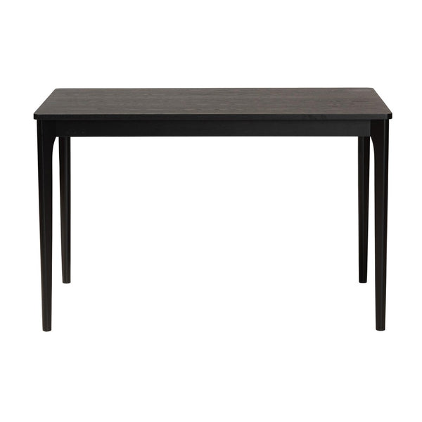 Baxton Studio Baxton Studio Sherwin Mid-Century Modern Black Wood Dining Table - Stylish, Compact & Durable Design Sherwin-Black-DT