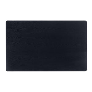 Baxton Studio Baxton Studio Sherwin Mid-Century Modern Black Wood Dining Table - Stylish, Compact & Durable Design Sherwin-Black-DT