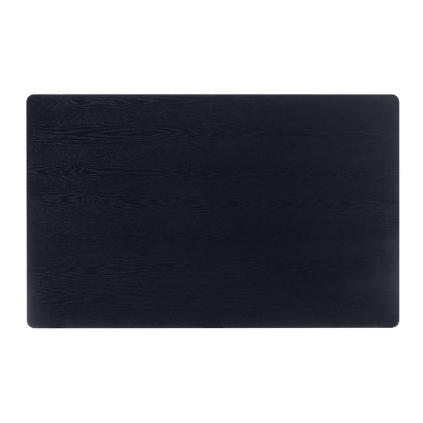 Baxton Studio Baxton Studio Sherwin Mid-Century Modern Black Wood Dining Table - Stylish, Compact & Durable Design Sherwin-Black-DT