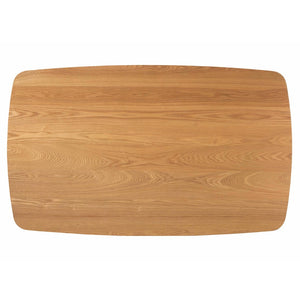 Baxton Studio Baxton Studio Flora Mid-Century Modern Dining Table – Natural Oak Finish, Durable & Stylish Design Flora-Natural Oak-DT