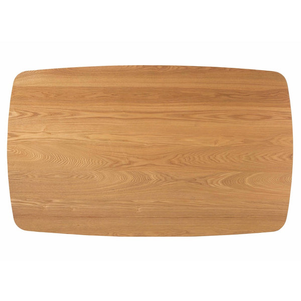 Baxton Studio Baxton Studio Flora Mid-Century Modern Dining Table – Natural Oak Finish, Durable & Stylish Design Flora-Natural Oak-DT