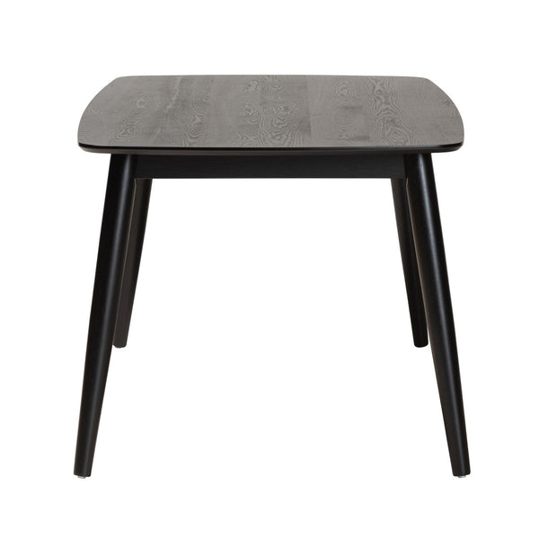 Baxton Studio Baxton Studio Flora Mid-Century Modern Black Wood Dining Table - Stylish, Durable & Seats 6! Flora-Black-DT