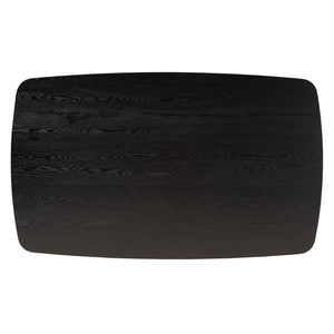 Baxton Studio Baxton Studio Flora Mid-Century Modern Black Wood Dining Table - Stylish, Durable & Seats 6! Flora-Black-DT