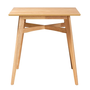 Baxton Studio Baxton Leena Mid-Century Modern Oak Counter Height Pub Table for Stylish Dining & Entertaining Leena-Natural Oak-PT