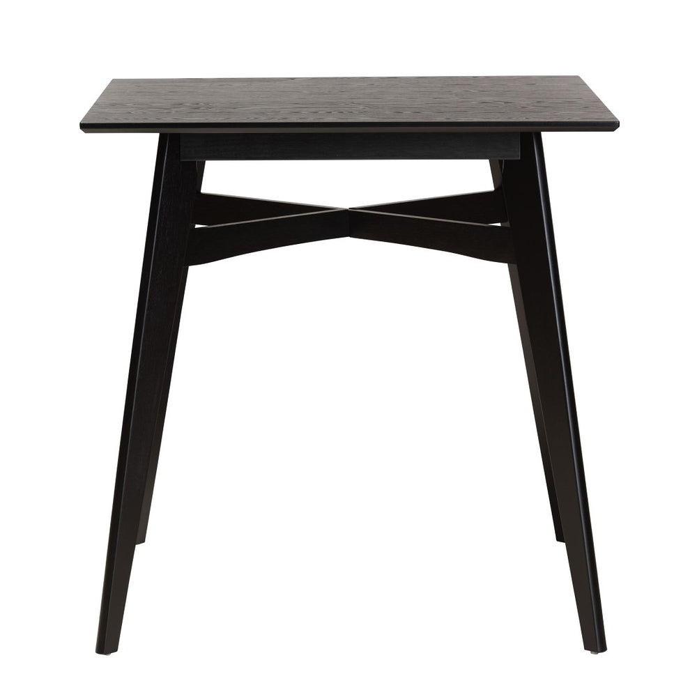 Baxton Studio Baxton Leena Mid-Century Modern Black Wood Counter Height Pub Table - Stylish & Durable Design Leena-Black-PT