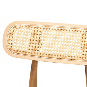 Baxton Studio Baxton Studio Tarana Mid-Century Modern Dining Chair Set in Grey Fabric & Natural Oak Finish CS002C-Natural Oak/Light Grey-DC-2PK