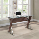 OSP Home Furnishings Zenos Desk Cherry