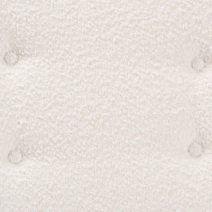 Baxton Studio Baxton Studio Chenoa Japandi Cream Boucle Bench with Walnut Legs - Elegant Seating for Modern Spaces BBT5472-Maya-Cream/Walnut-Bench